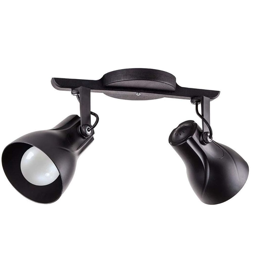 Spot Sobrepor Trilho Direcionável Octa Plus Preto 02