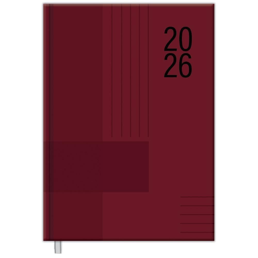 Agenda Diária 2026 Cost 123X166Mm Modena Color Vinho Foroni