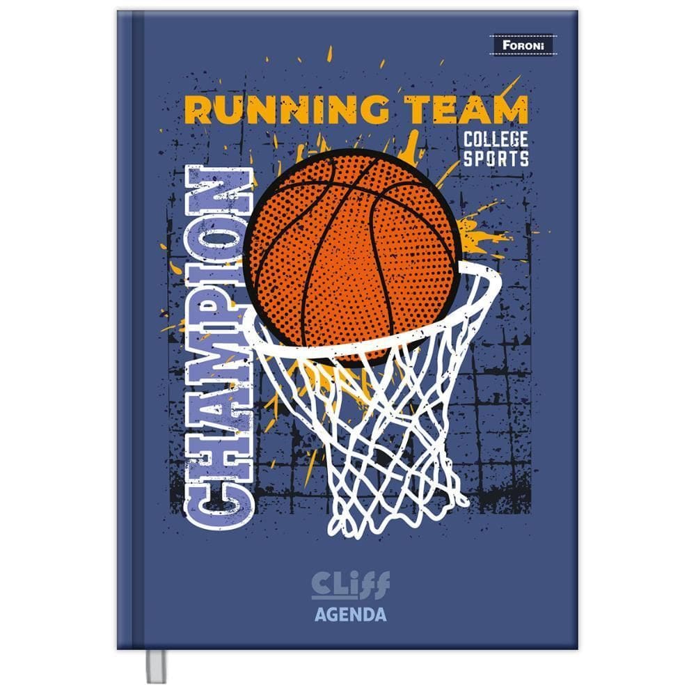 Agenda Diária 2026 Cost 123X166Mm Cliff Basquete Foroni