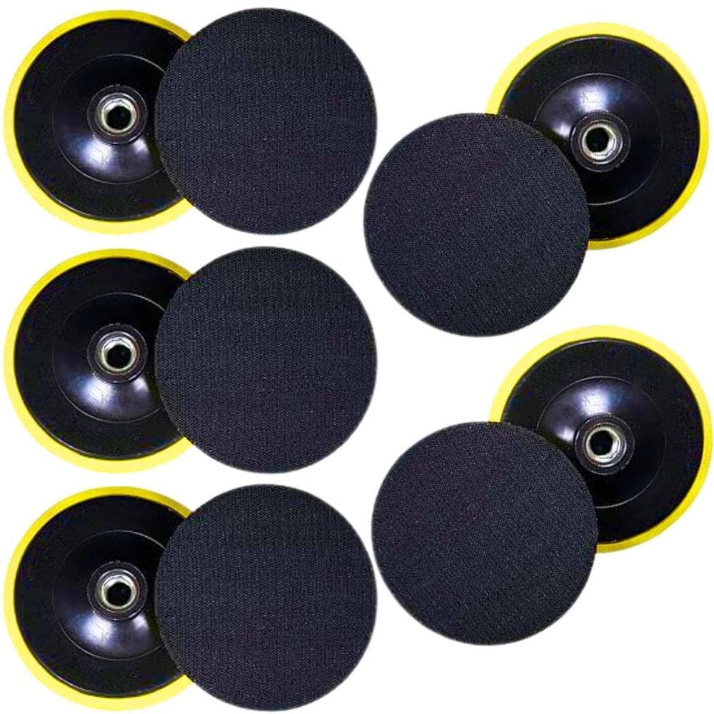 5 X Suporte Prato Disco 4 Polegadas 100Mm Politriz