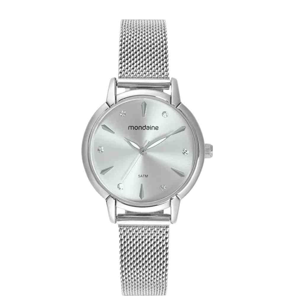Relógio Mondaine Prata Feminino 32703L0Mvne1