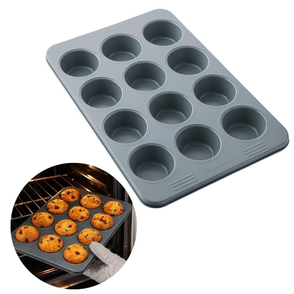 Forma 12 Muffin`s Cupcakes Mini Bolinhos Torta Betty Crocker
