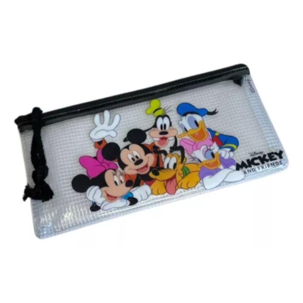 Estojo Necessaire Mickey Mouse 10X20Cm Infantil Disney