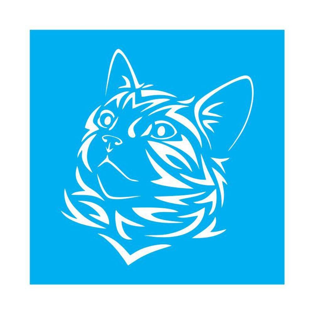 Stencil Tamako Gato - 30X30Cm - Ref 9634
