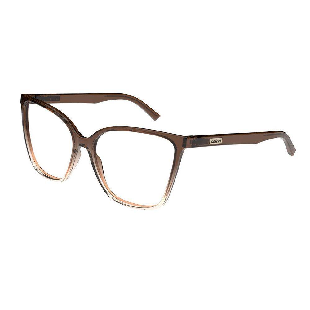 Armação De Óculos Colcci Dora C6241F0859 Marrom Translúcido