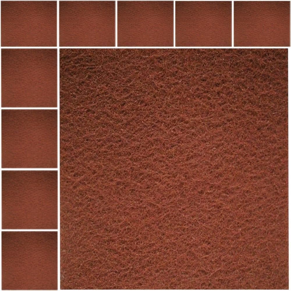 Kit 10 Folhas de Lixa para Acabamento 66261116251 NORTON