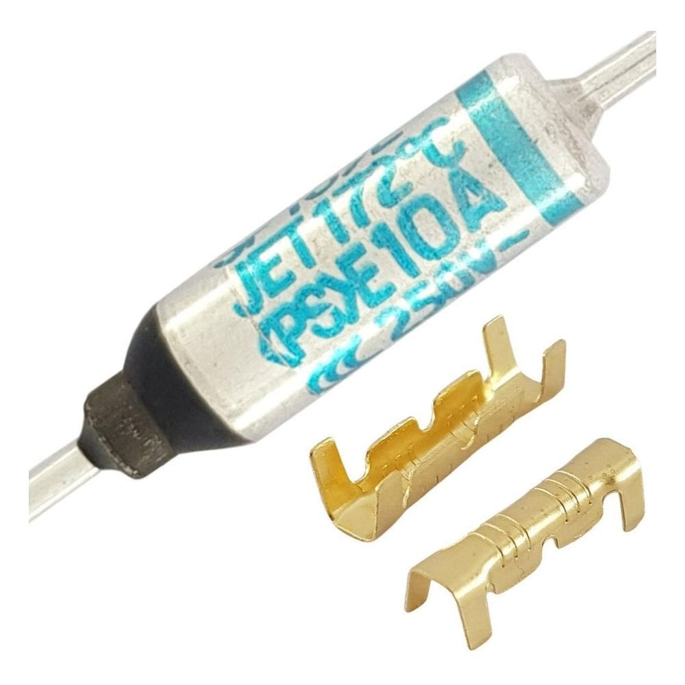 Fusível Térmico 172C Graus 10A 250V 3 Pçs + 6 Terminais Luva