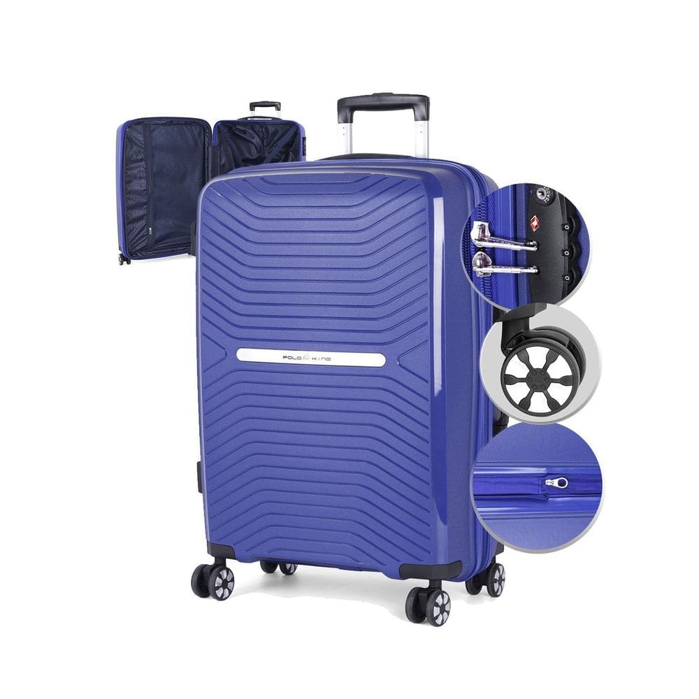Mala De Viagem Media 23Kg Tulum Azul Un
