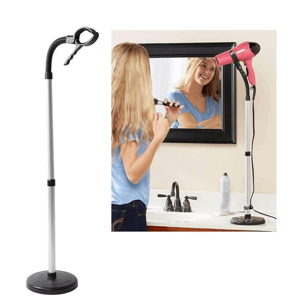 Suporte Secador Giratorio Flexivel Cabelo Salao Cabeleireiro