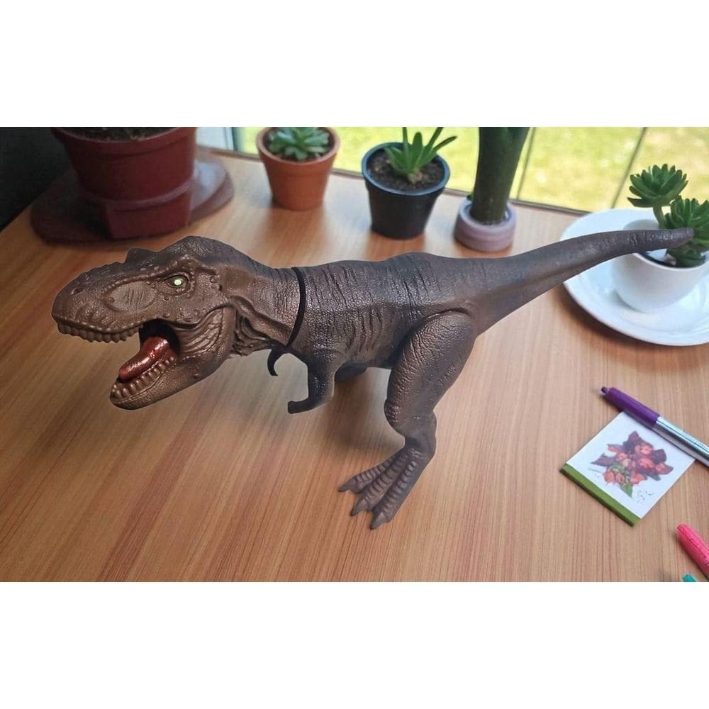 Boneco Vinil Dinossauro Brinquedo Gigante Realista T-Rex