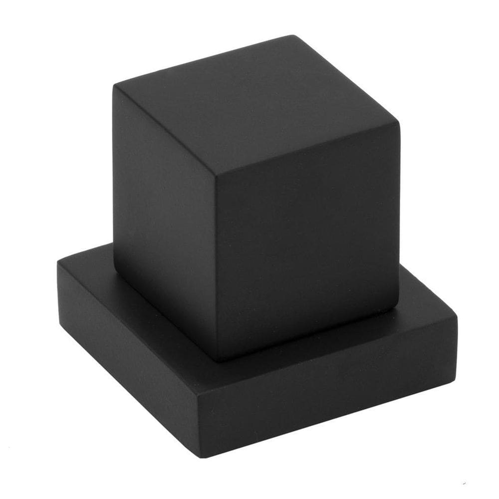 Kit 5 Acabamentos Registro Preto Quadrado Ou 100% Metal