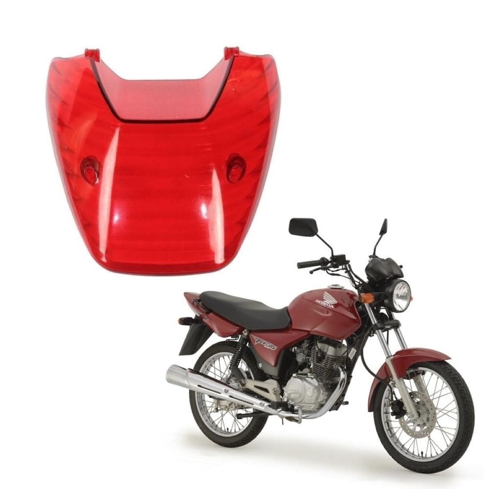 Lente De Lanterna Honda Cg Titan Cargo 150 De 2004 Ate 2008