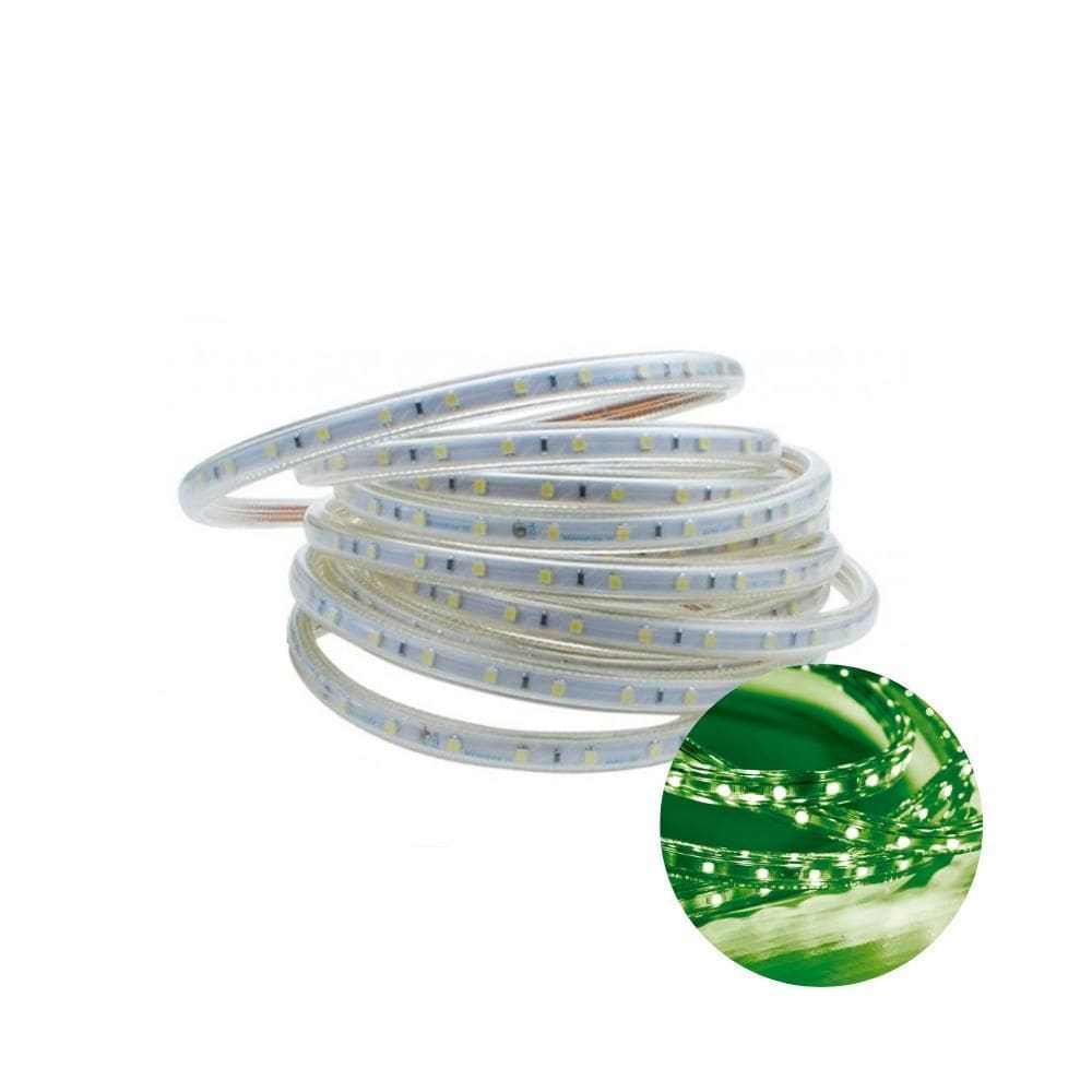 Kit 2 Metros Fita Led Taschibra 5W/M Ip67 Verde 220V