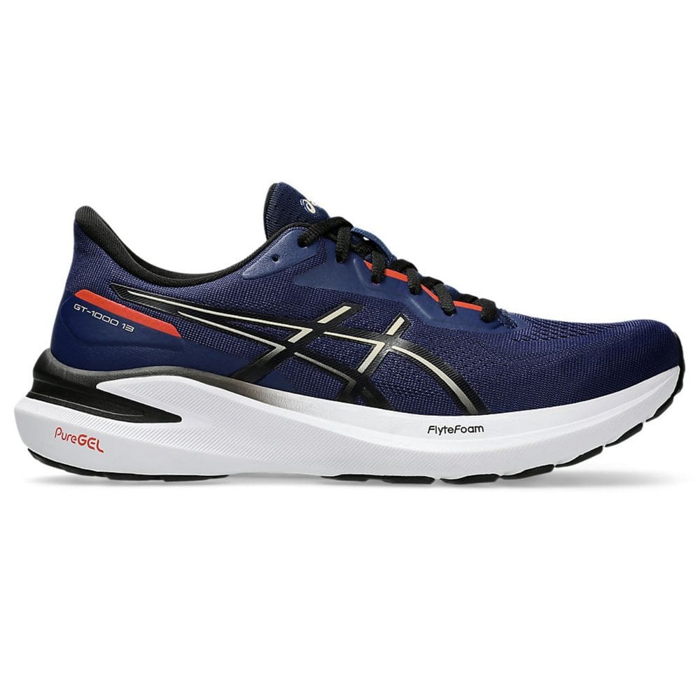 Tênis Asics Gt-1000 13 Masculino - Marinho+Cinza