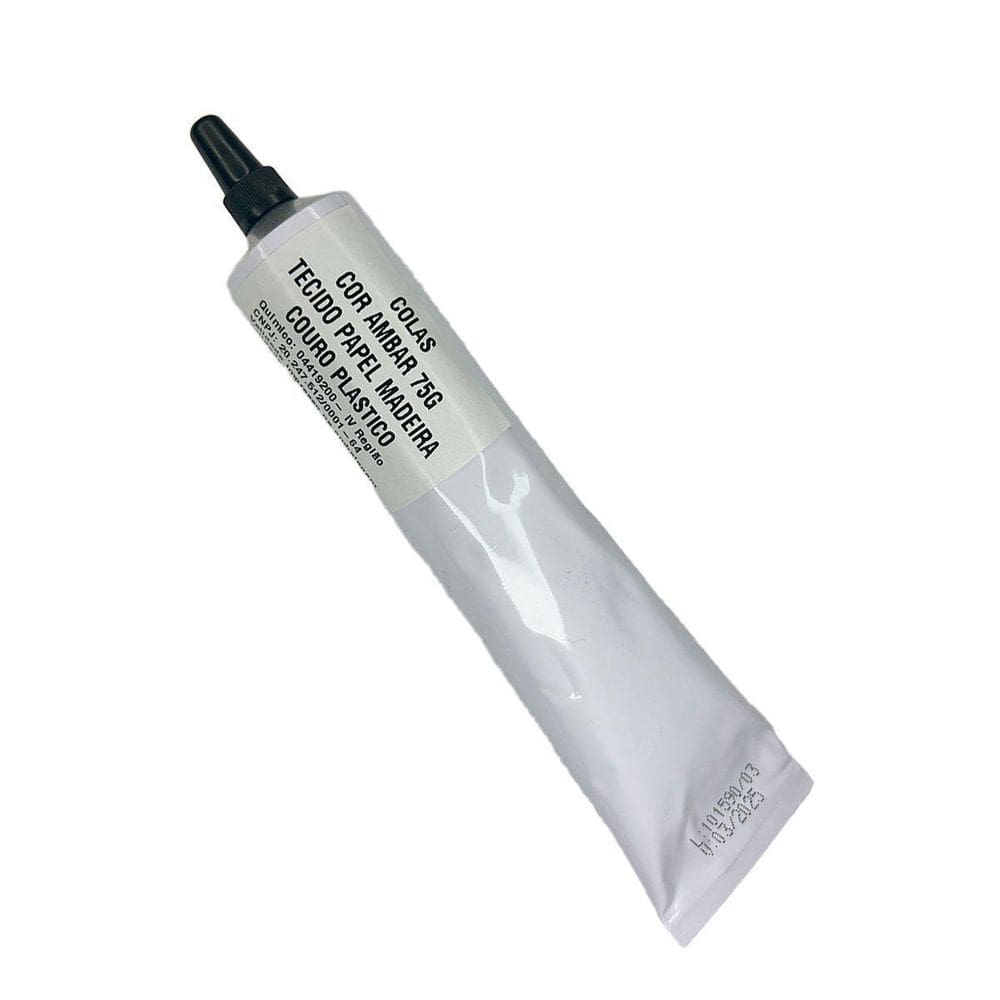Colas Cor Ambar 75G Tecido Papel Madeira Couro Plastico