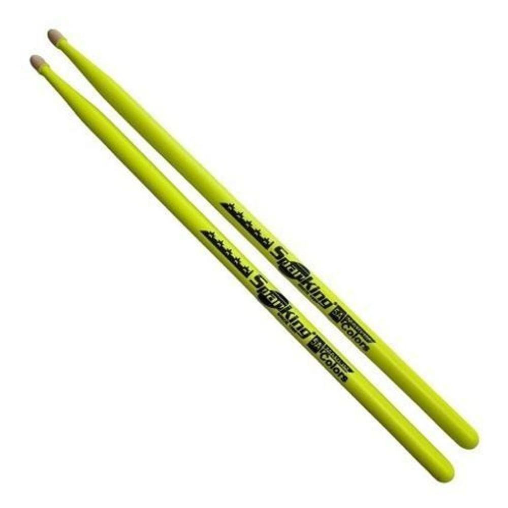 Baqueta 5A Amarela Luminosa Colors Fluorescente
