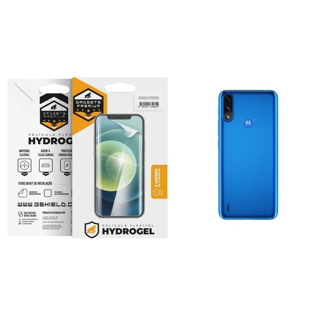 Película Traseira De Hydrogel Para Motorola Moto E7 Power