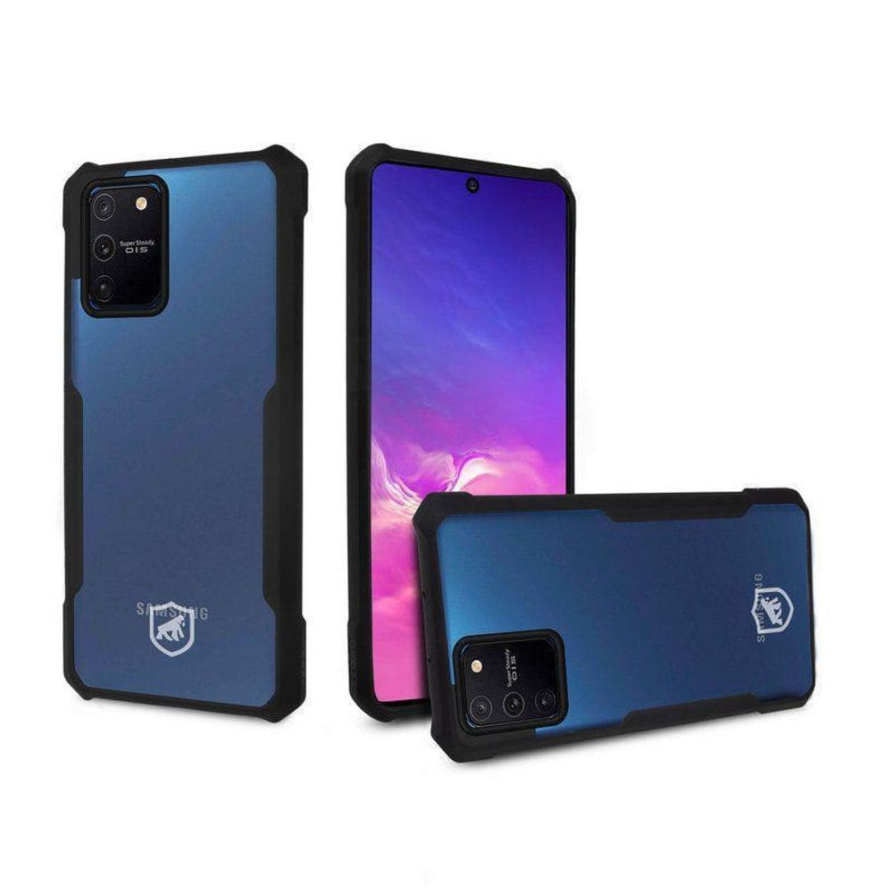 Capa Dual Shock X Preta Para Samsung Galaxy A91 - Gshield