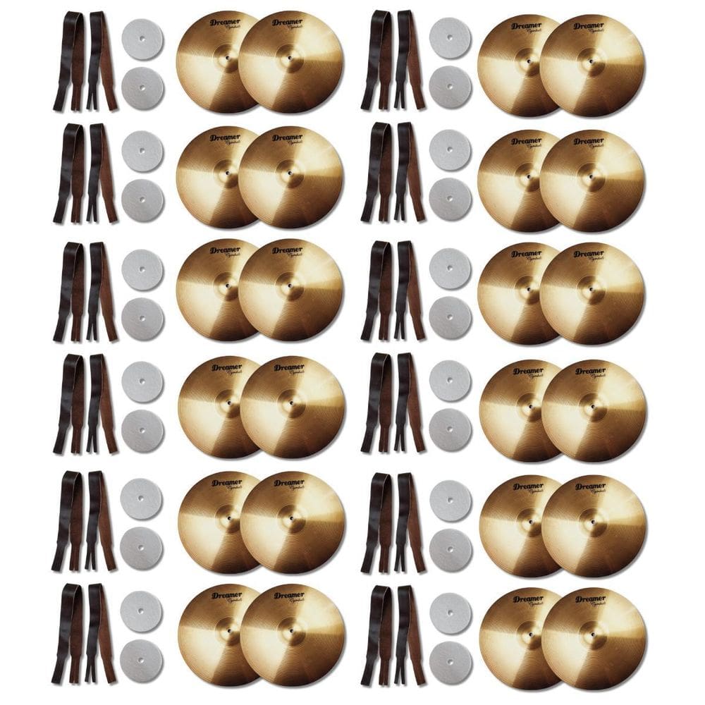 Kit 12 Par Prato 16 Marcial Dreamer + 12 Par Alça Couro