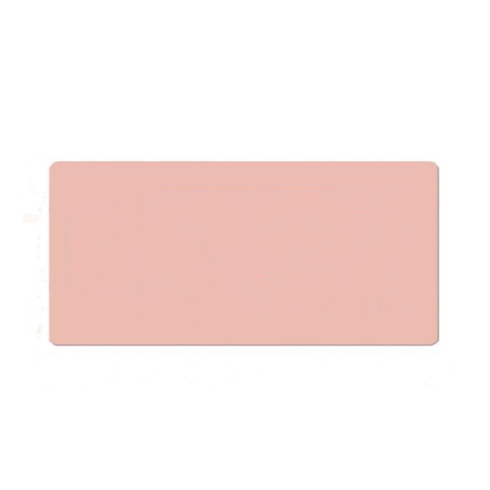 Mouse Pad Grande 90X40 Antiderrapante Impermeavel Rosa Claro