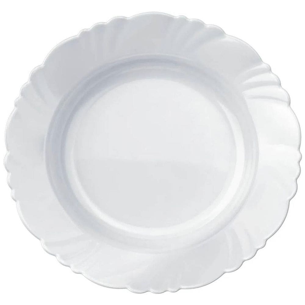 Jogo De Pratos Fundo Opaline Pétala 23,5 Cm 6 Peças - Nadir