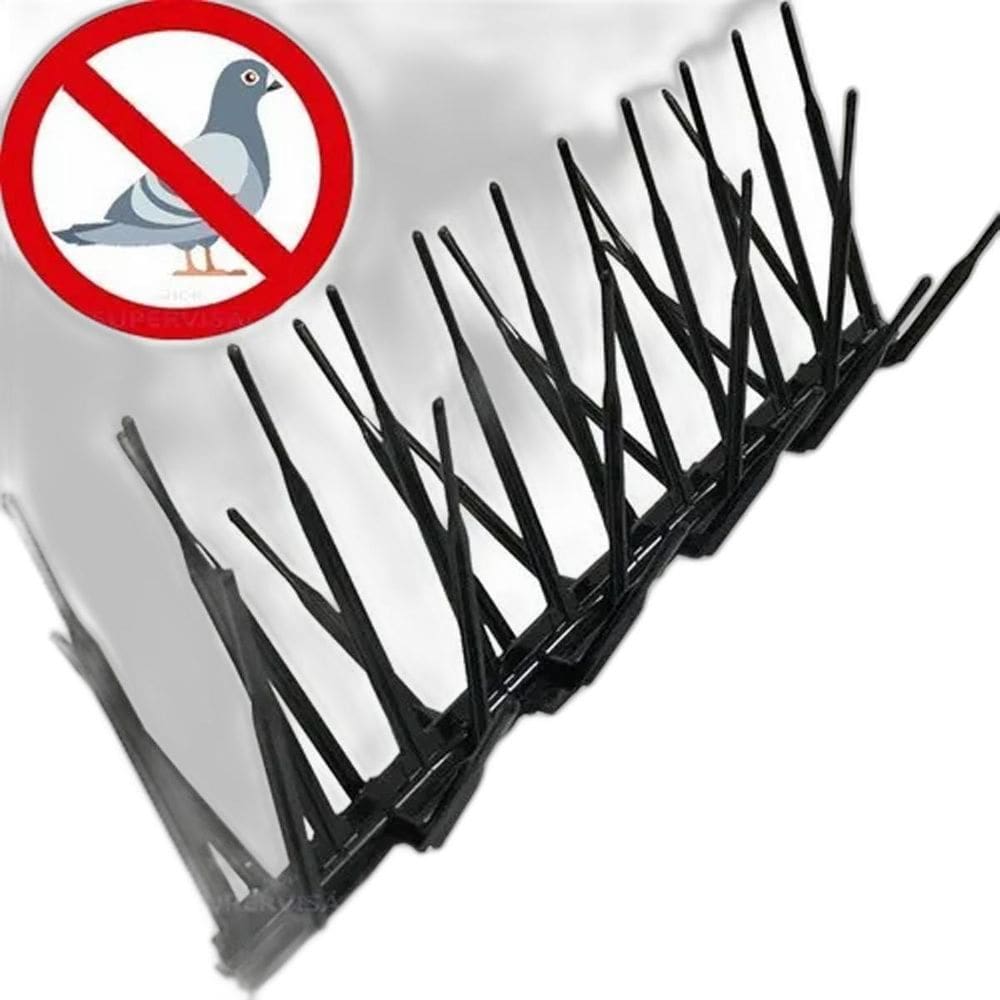 25 Metros Espículas Antipombos 75 Peças Inibe Acesso De Aves
