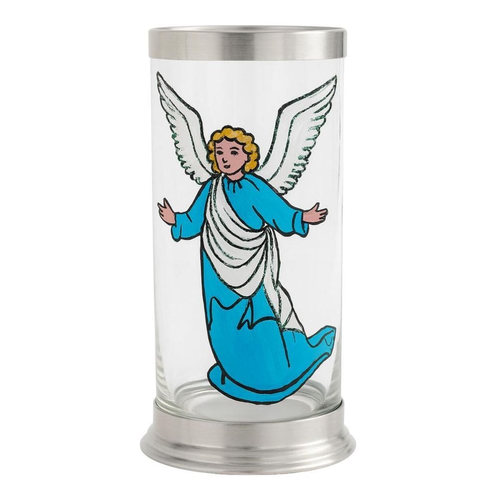 Suporte Vela 7 Dias 19Cm Pintura Manual Orixás E Guias