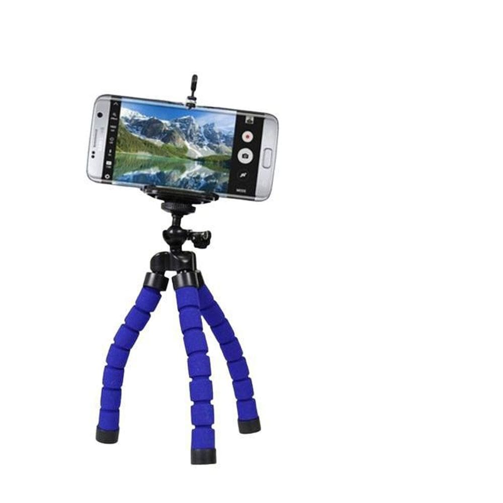 Mini Tripé De Mesa + Suporte Para Celular Kit