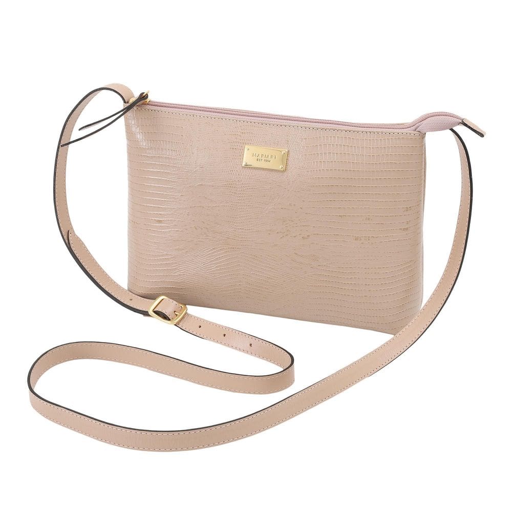 Bolsa De Couro Feminina Transversal Mariart 2190