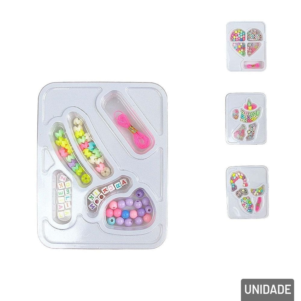 KIT Miçangas Joalheria Fashion - Tudo em Caixa