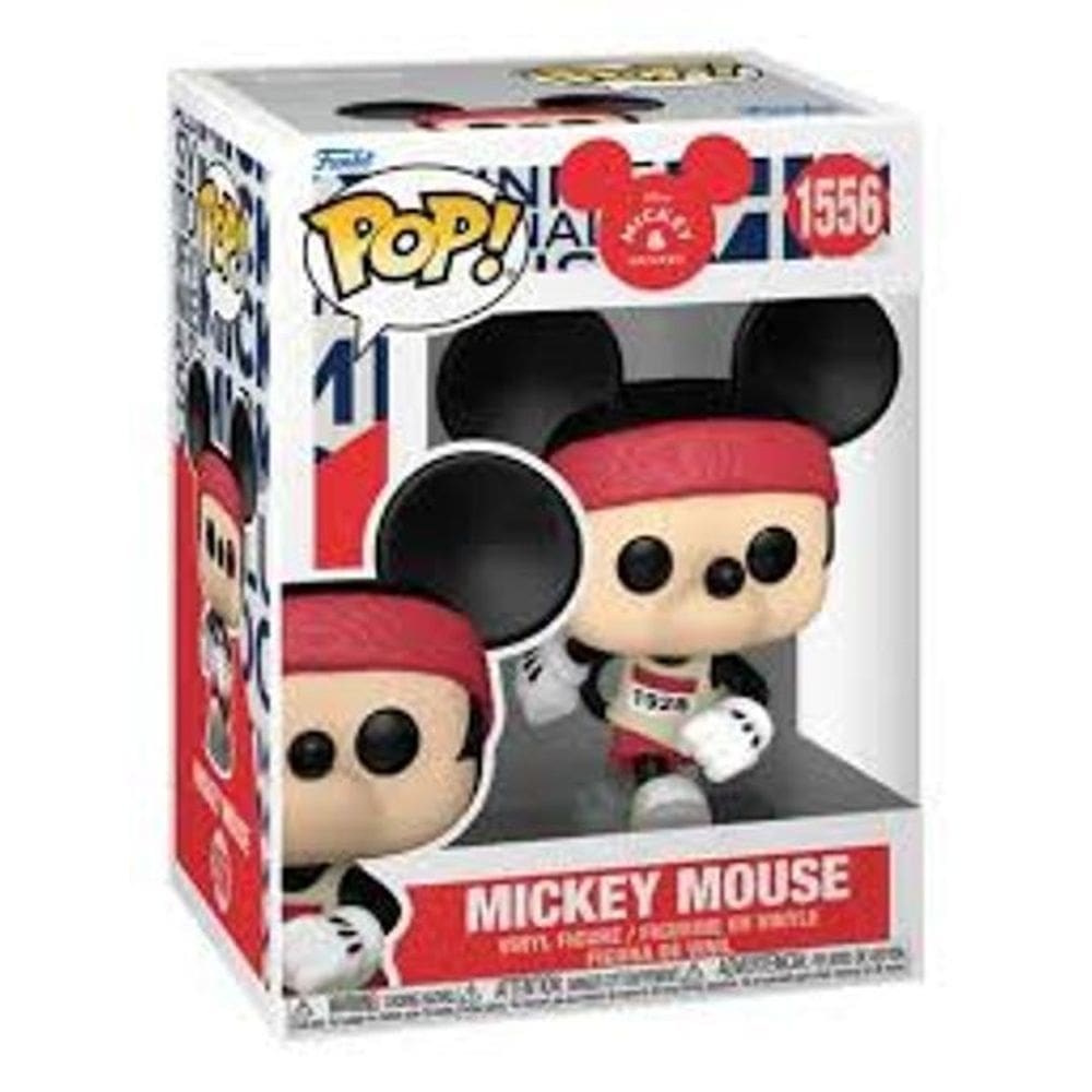 Funko Pop Disney Vida Real Mickey Com Roupa Corrida 1556
