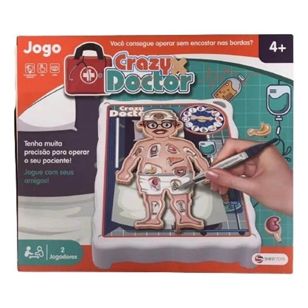 Jogo Doctor Brinq Brincando De Operar - Shiny Toys