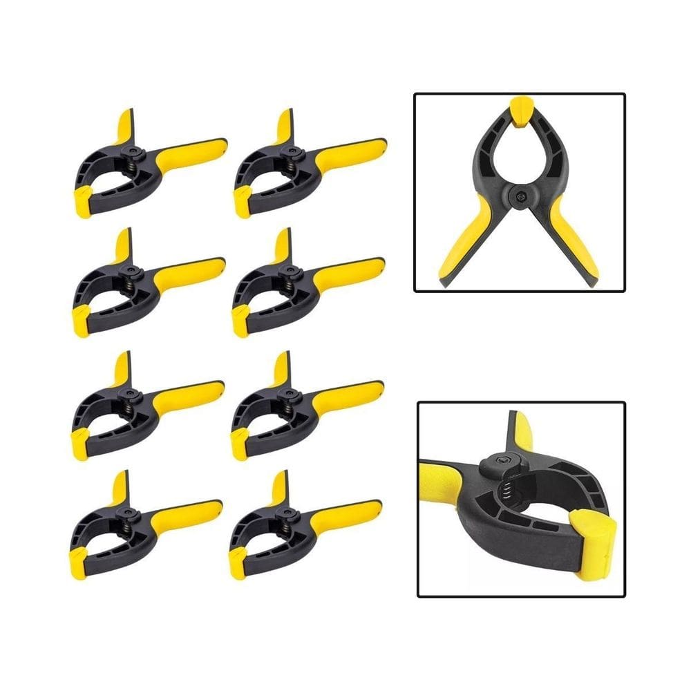 Kit 8 Grampos Sargento Multiuso Para Marceneiro 3 Pol. 75Mm