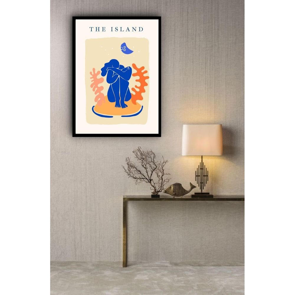 Quadro Decorativo Matisse The Island - 70X50Cm