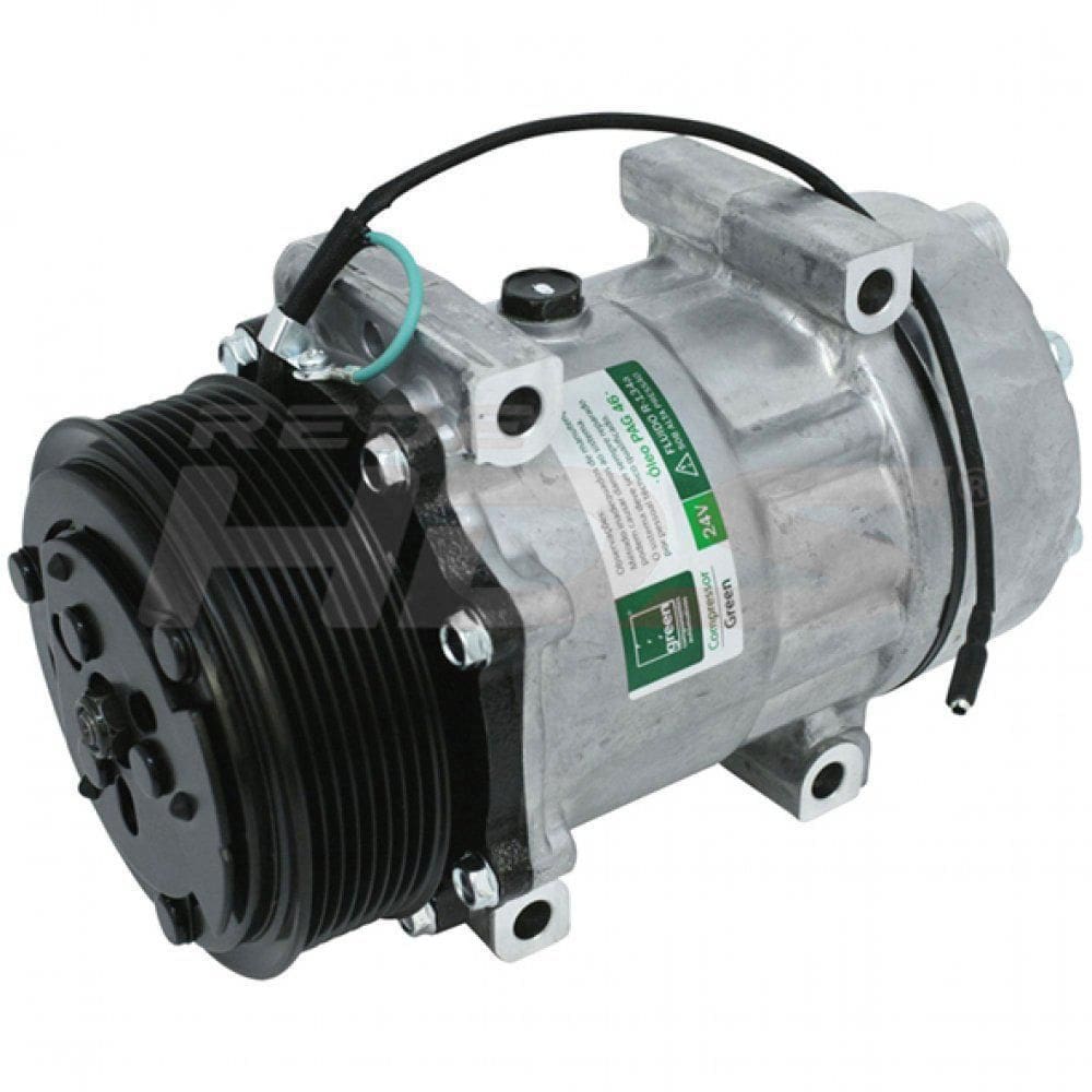 Compressor De Ar Universal 7H15 8Pk 24V Horizontal 4 F Grn