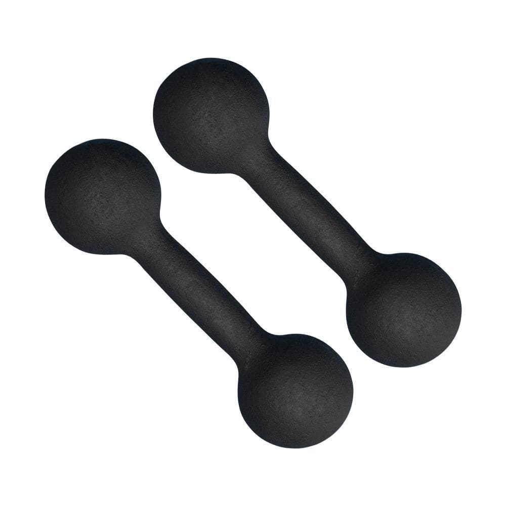 Par De Halter Bola Pintado 4Kg Treino Academia Musculação