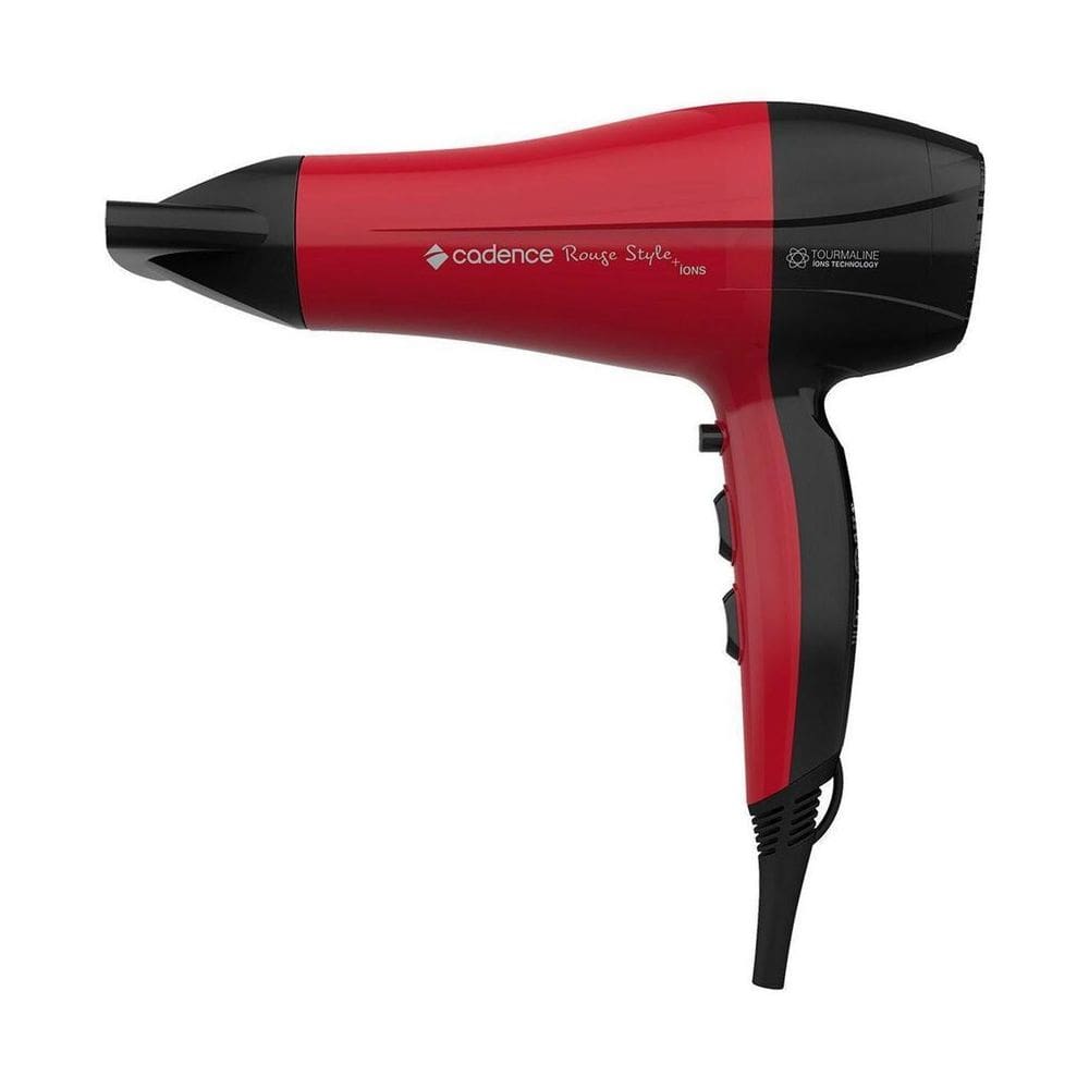 Secador De Cabelo Cadence Rouge Style Ii Vermelho 127V Sec56