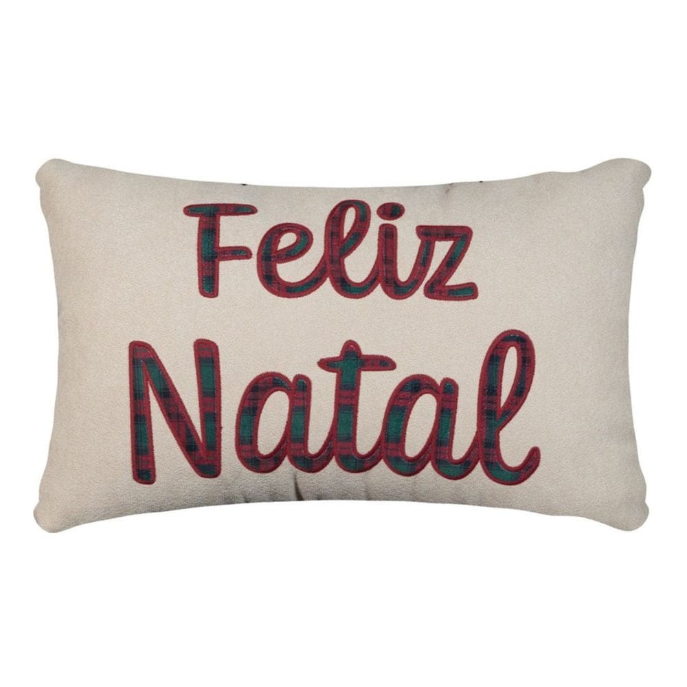 Almofada de Natal  Baguete Feliz Natal 533 35x55cm