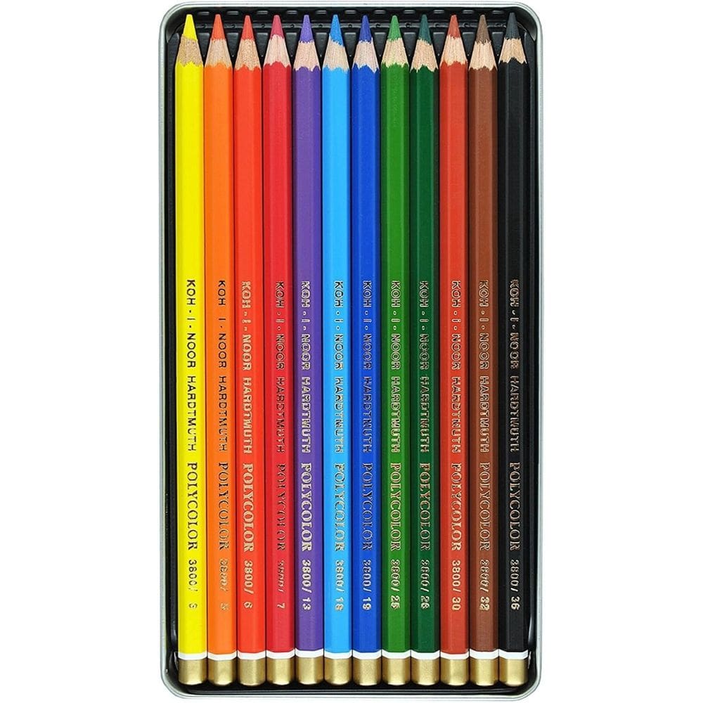 Lapis Polycolor Com 12 Cores - Kn003822M012