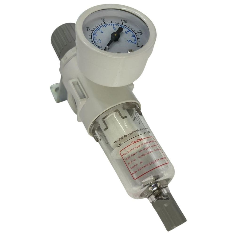 Filtro Regulador Ar Comprimido 1/4 Branco - Pn Afr2000