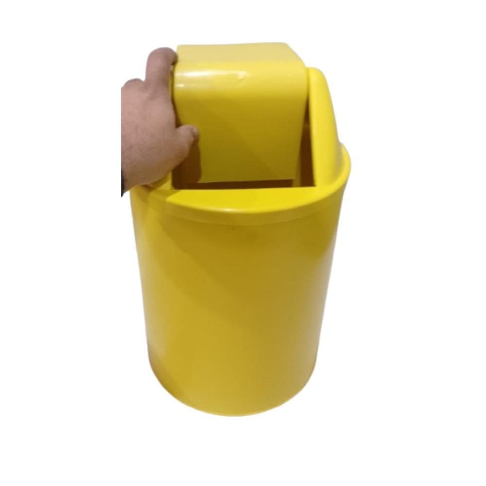 Lixeira Redonda Com Tampa 14 Litros