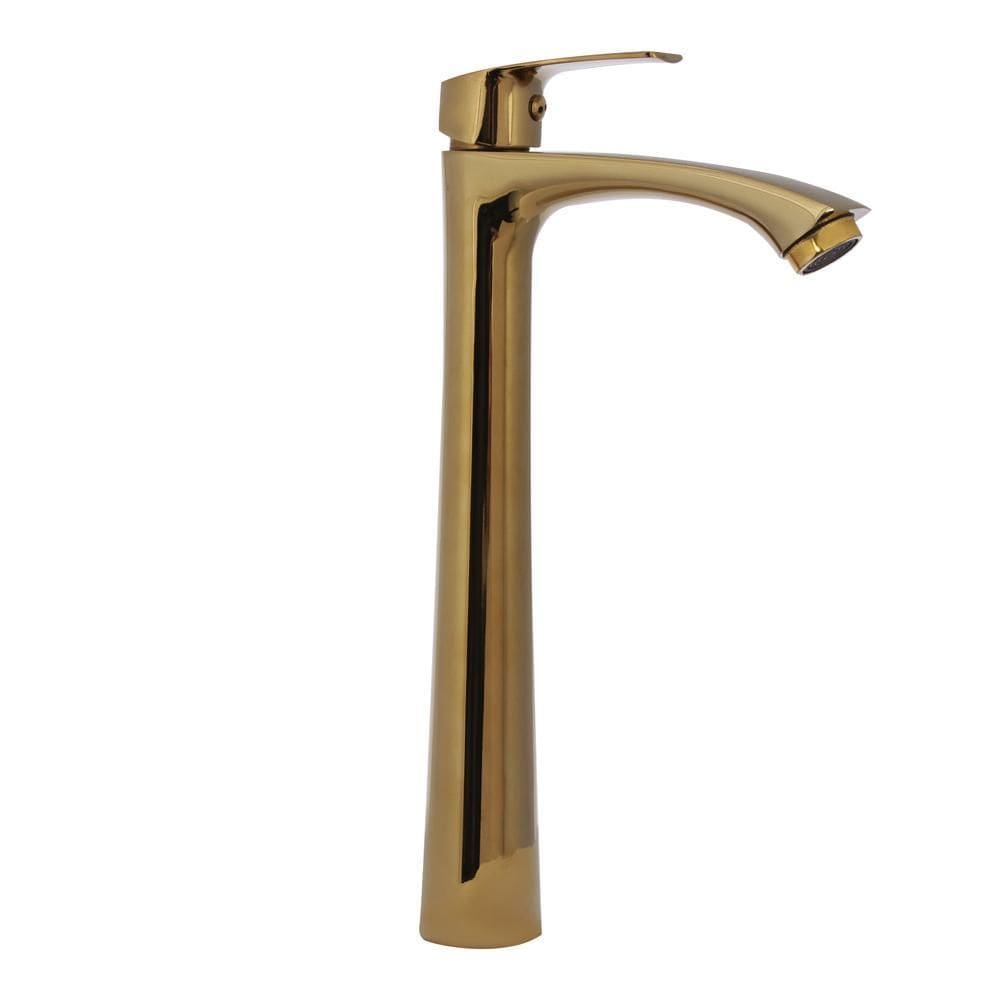 Torneira Banheiro Dourada Smart Norte