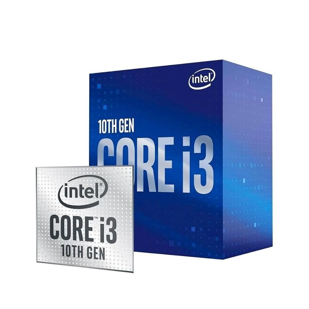 Processador Intel Core i3-10100F, 3.6GHz (4.3GHz Max Boost), Cache 6MB, Quad Core, 8 Threads, LGA 1200