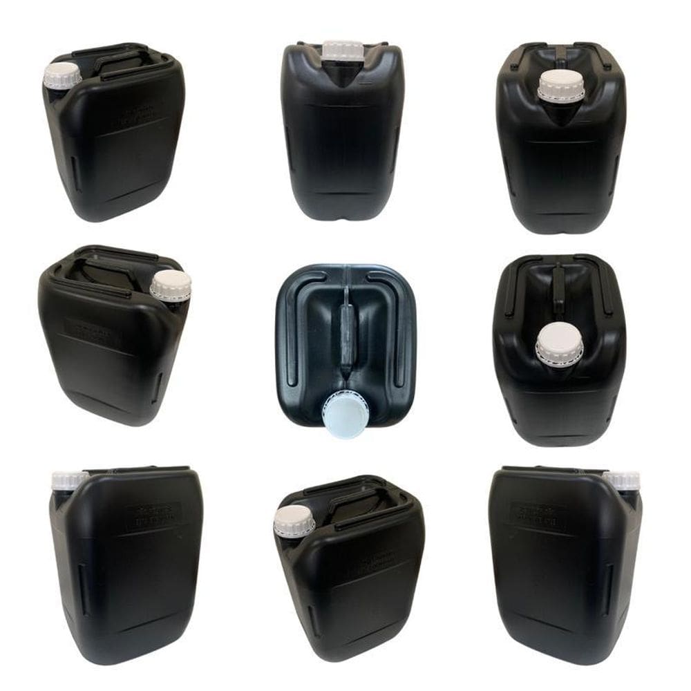 Bombona Preta Reciclada Para Linha De Produção - 2 Pçs