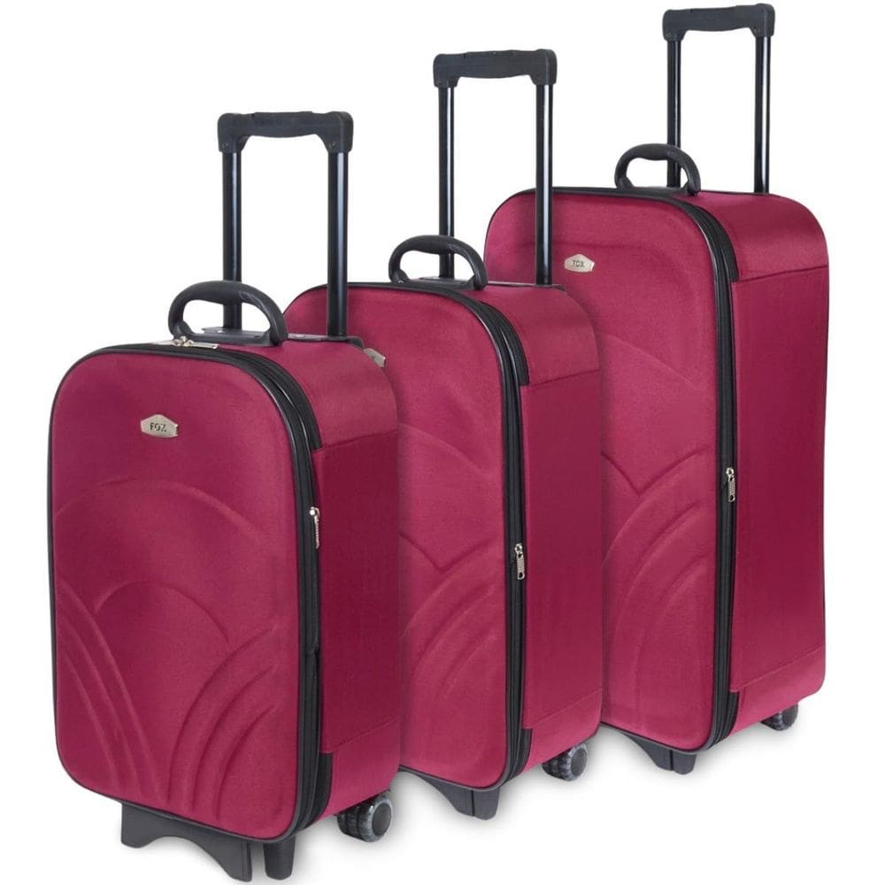 Mala De Viagem Expansível Com 3 Peças Mala P Medida Anac