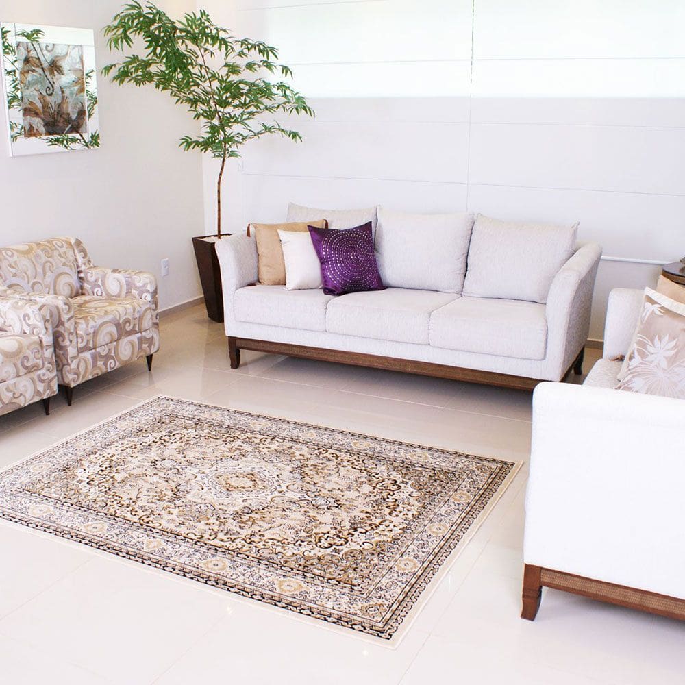 Passadeira Veludo Marbella Clássico 101-4 60 x 230 cm Rayza