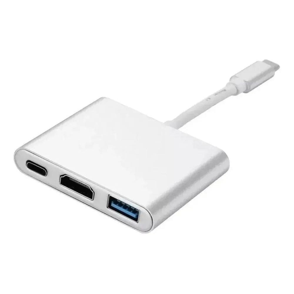 Cabo Adaptador Usb 3.1 Tipo C Thunderbolt 3.0 X Hdmi Usb 3 T