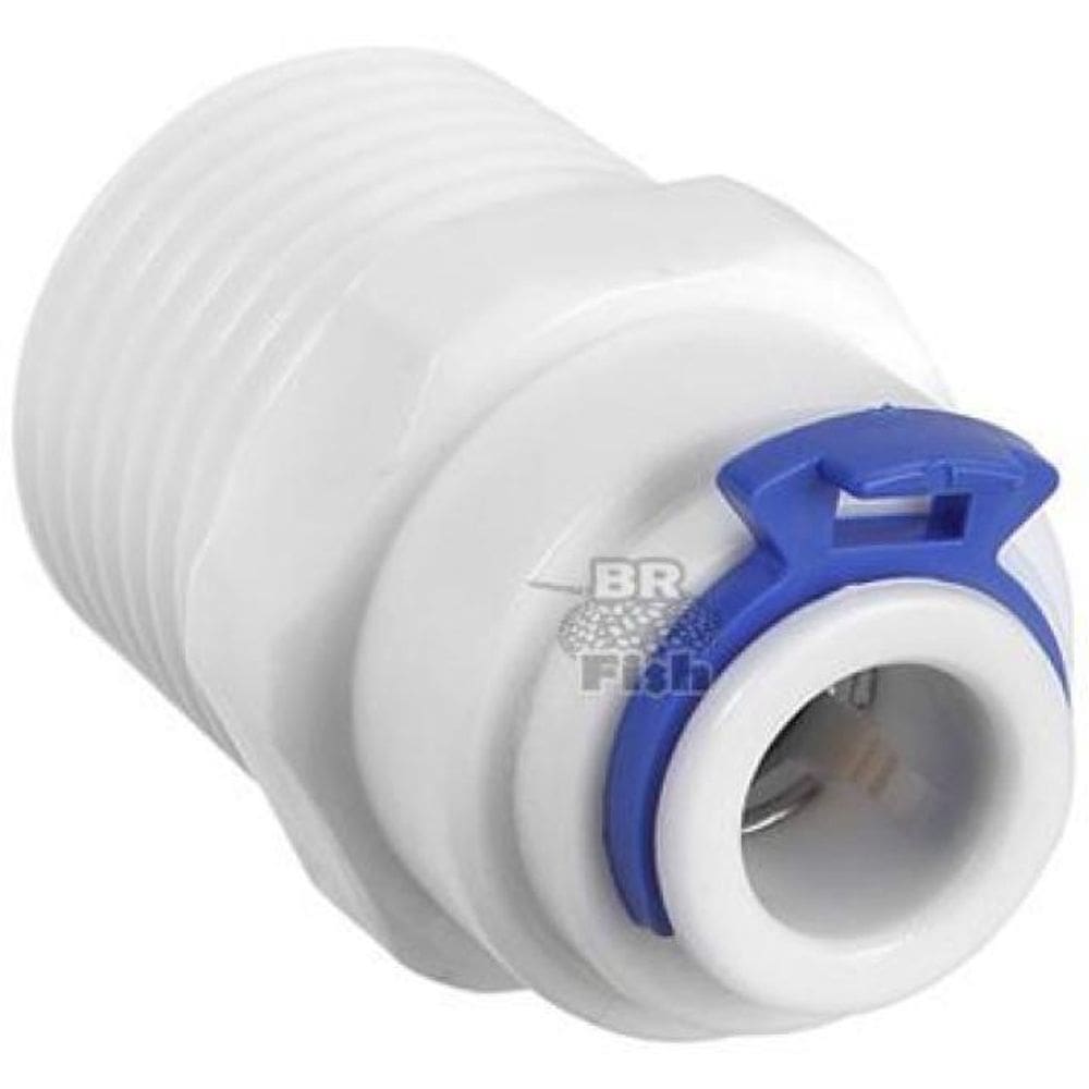 Conector Reto Macho Rosca 1/2 Para Mangueira 1/4 Eng. Rápido