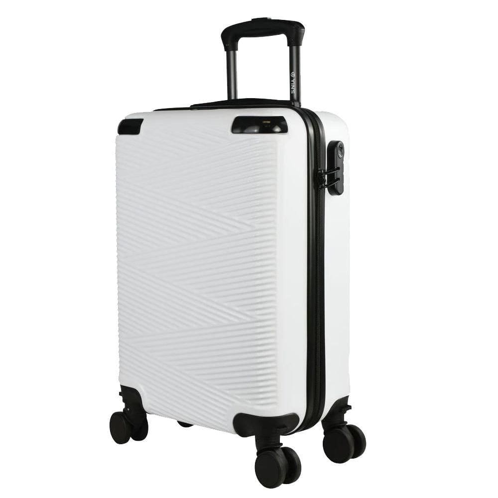 Mala De Viagem Bordo Zig Zag Em Abs Rodas 360 Cad Embutido