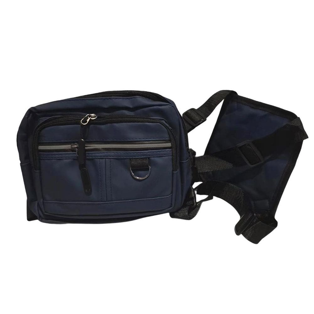 Pochete Mochila Frontal Peito Cor: Azul Escuro